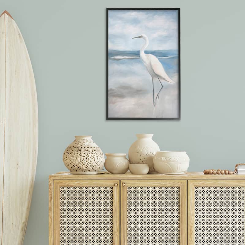 Stupell Elegant Kingdom of Herons Framed Giclee Art Design By Ramona Murdock