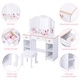 preview thumbnail 3 of 2, Kids Vanity Set with Mirror and Drawer