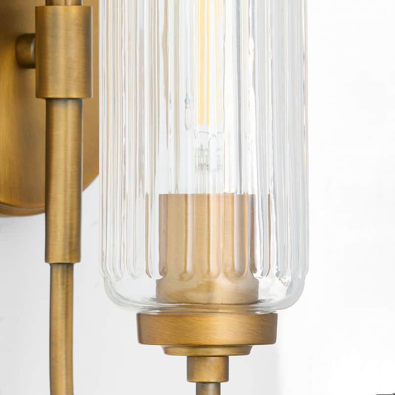 Quorum International 5015-1 Whitmire 15" Tall Bathroom Sconce with