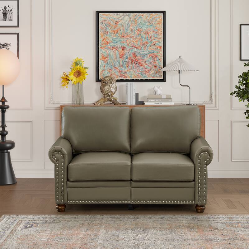 Two-Seater Sofa with Faux Leather - Durable and Comfortable