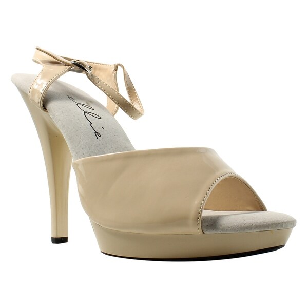 nude heels size 10