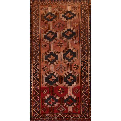 Lori Persian Vintage Runner Rug Hand-Knotted Wool Carpet - 4'4"x 9'4"