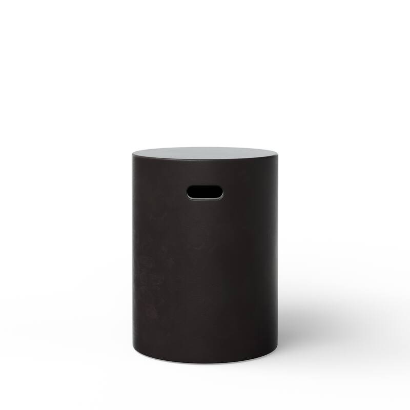 Urbia Cylinder Concrete Stool - Lava