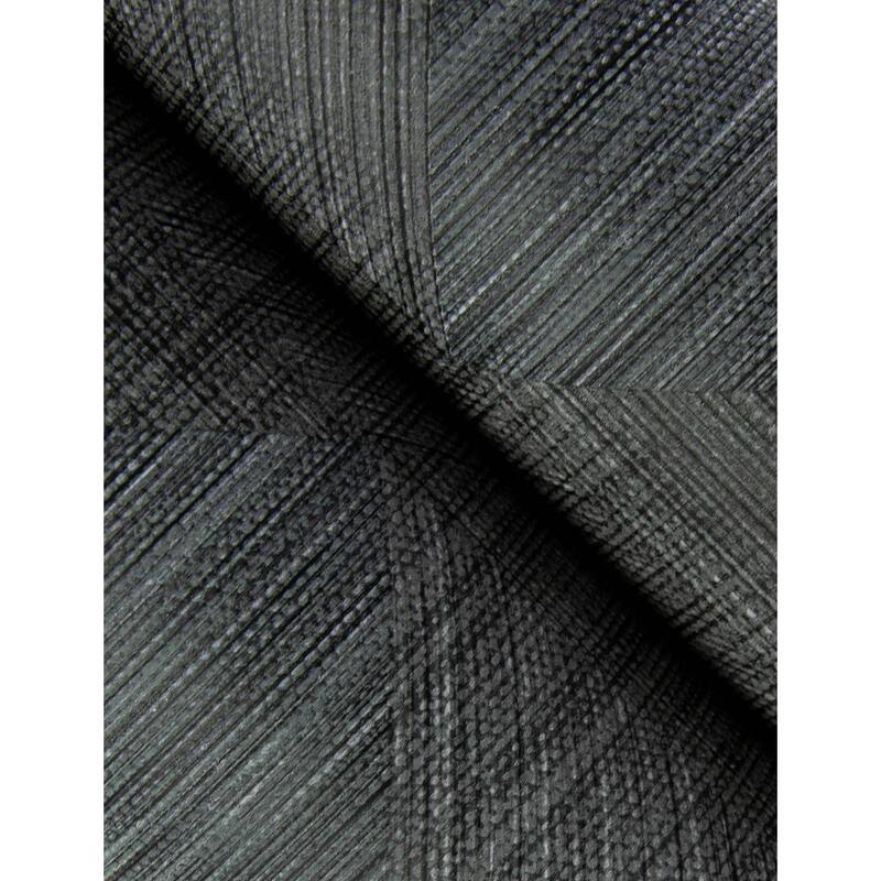 A-Street Prints Presley Black Tessellation Wallpaper