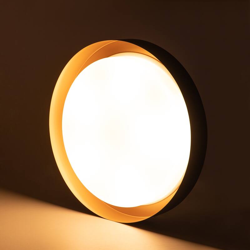 Modern Minimalist Round Drum Flush Mount Ceiling Lights