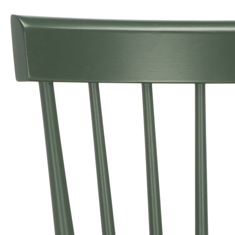 SAFAVIEH Belva 30-inch Spindle Farmhouse Bar Stool (Set of 2) - 20" W x 21" D x 44" H - 20"W x 21"D x 44"H