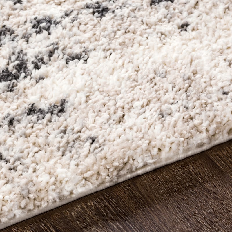 Livabliss Clairton Modern Shag Rug