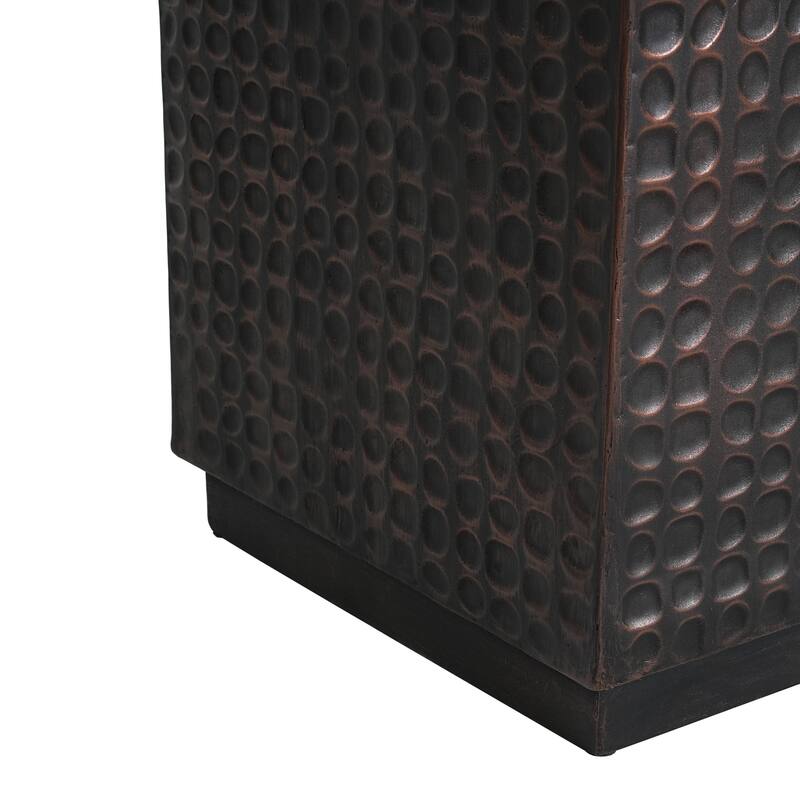 Christopher Knight Home - Hudson Modern Cube Side Table with Durable Magnesium Oxide Build