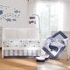 preview thumbnail 2 of 3, Boho Bay 5pc Set Bedding (Quilt, DR, 2 FS, Decal) - Levtex Baby