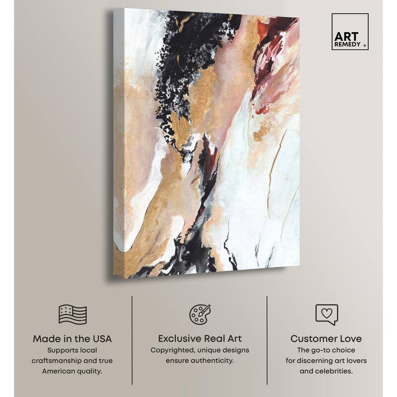 Overlay Abstract Canvas by Art Remedy, Gallery Wrapped