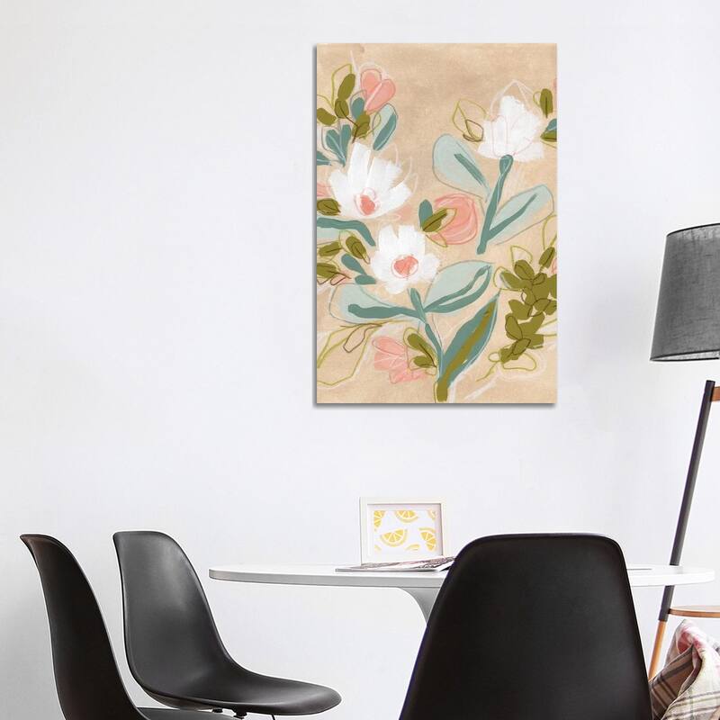 iCanvas "Spring Sketch III" by June Erica Vess Canvas Print - 40x26x1.5