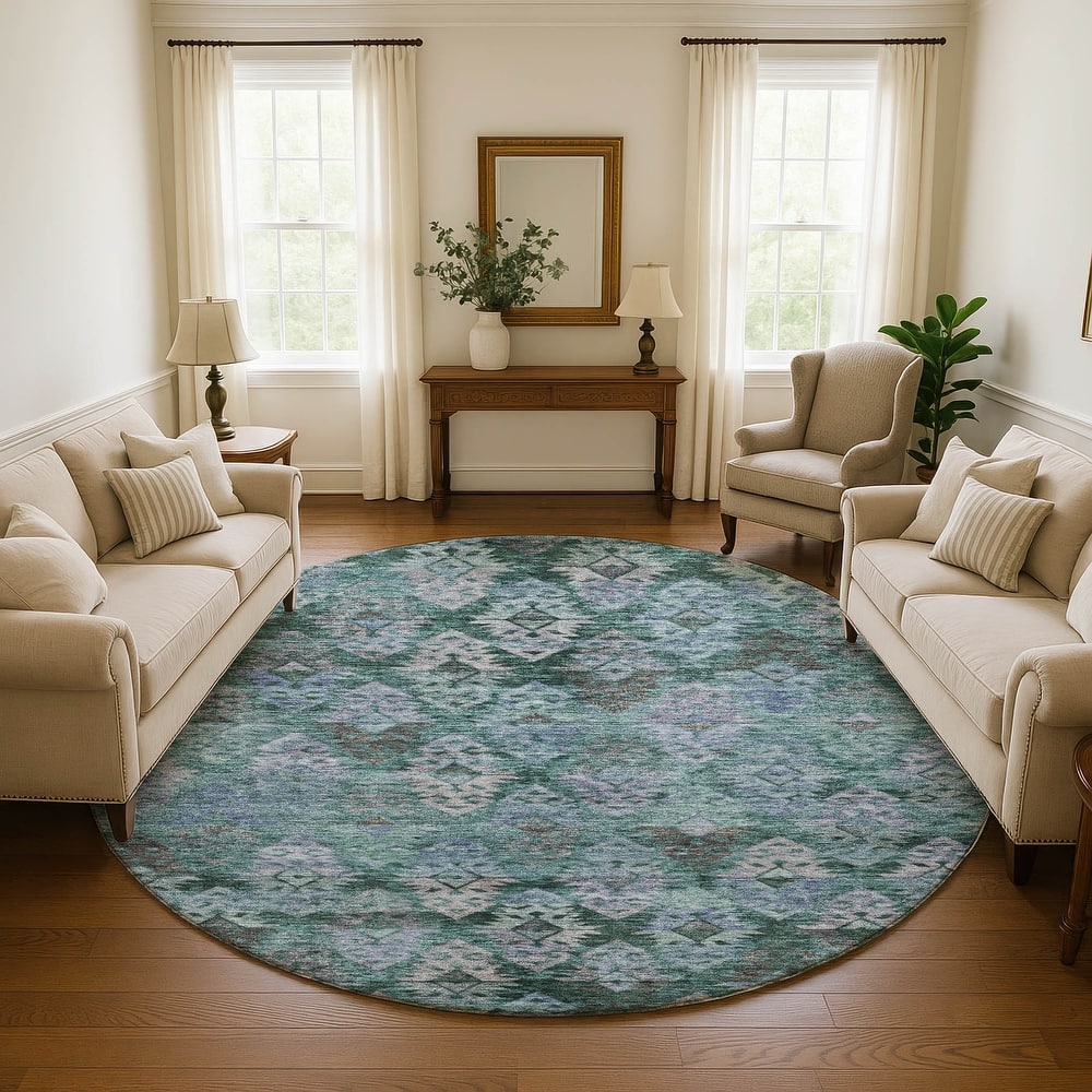 Premium Washable Super Soft Boho Medallions Mayfield Rug