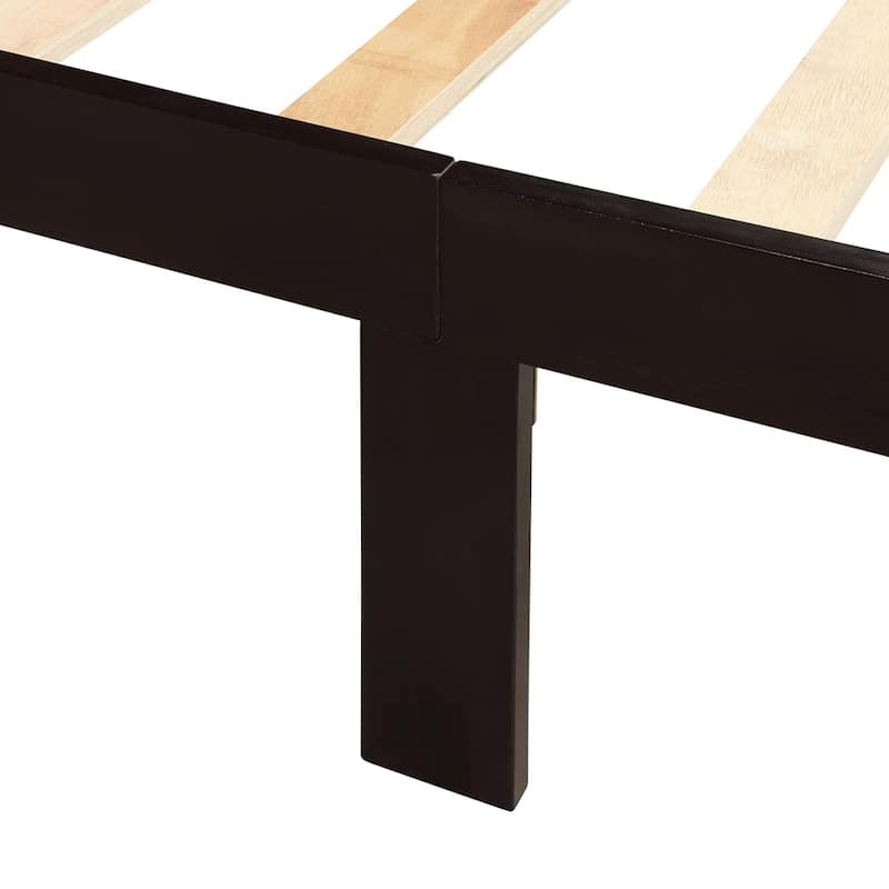 Wood Platform Bed