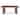 Mireya Dining Table, Rectangular, Solid Mango Wood, Angled Legs, Seats Six, Dark Brown