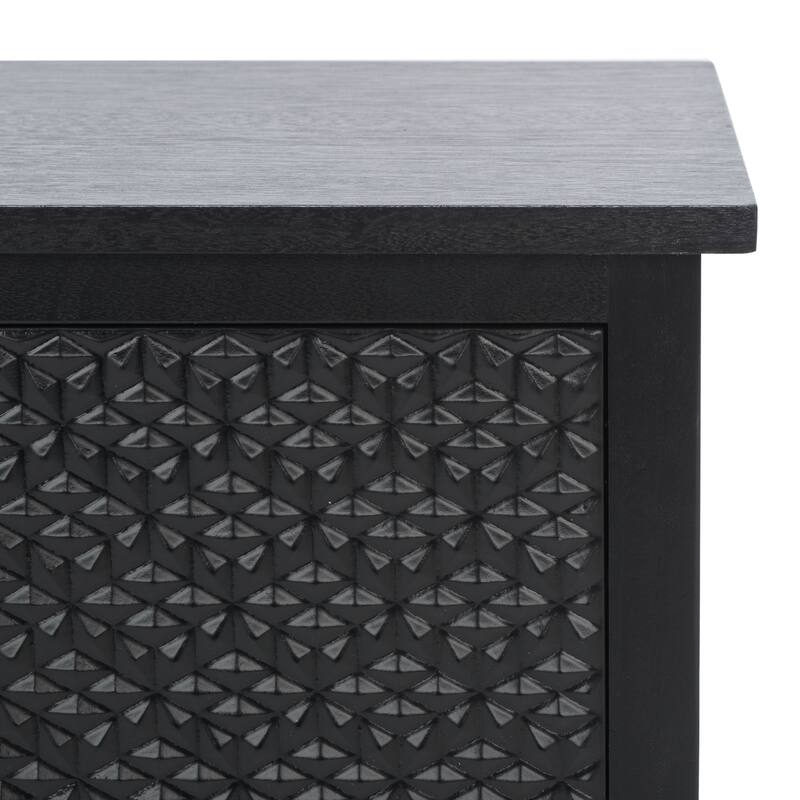 SAFAVIEH Halton 2 Door 1 Shelf Media Stand - 47" W x 16" D x 20" H