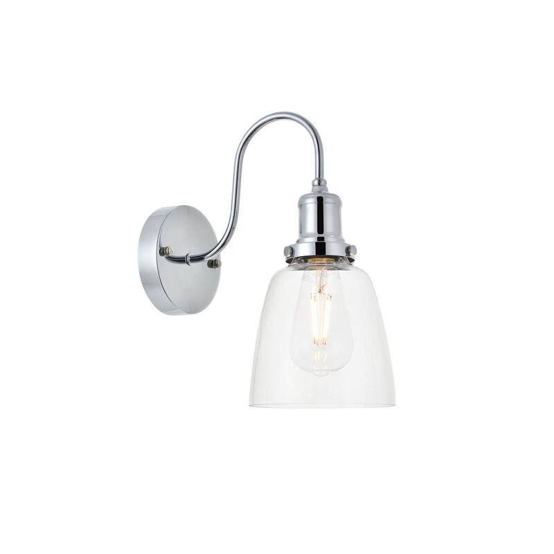 Ophelia 1 light chrome Wall Sconce