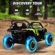 preview thumbnail 28 of 28, 24V Kids Ride On Utv,2-Seater 4WD Off Road Electric Vehicle with Remote Control