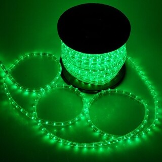 Arksen Flexible 150' LED Crystal Clear PVC Tubing Rope Light Party ...