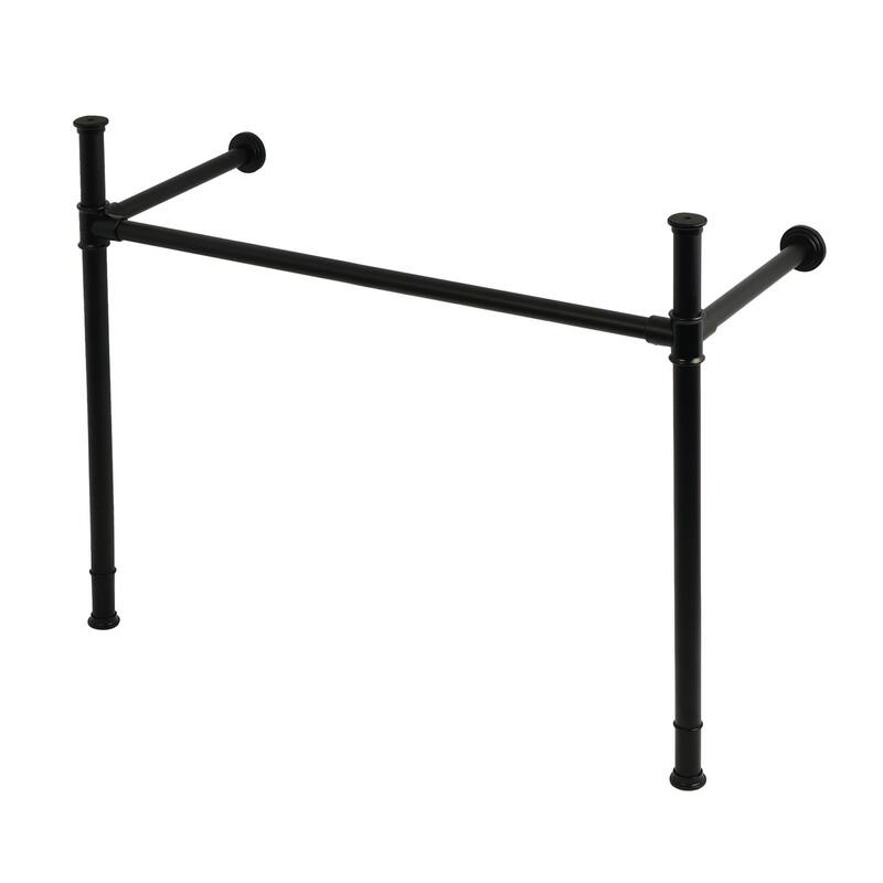 Kingston Brass VPB3441 Fauceture 41" Stainless Steel Console Stand - Matte Black