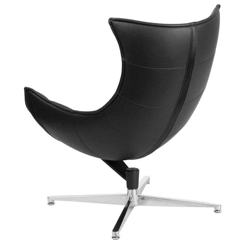 Home Office Swivel Cocoon Chair - Living Room Accent Chair