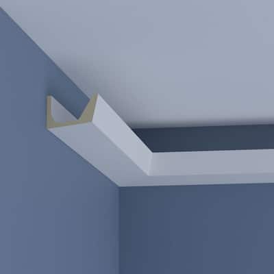 2 3/4"H x 4 3/8"P x 96"L Anton Crown Moulding - 1-Pack