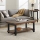 preview thumbnail 1 of 15, Carbon Loft Lawrence Reclaimed Solid Wood 42-inch Coffee Table Brown