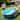 Non-Inflatable Foldable Swimming Pool w/Durable PVC, Deep Blue Oval Folding Swimming Pool for Outdoor, Backyard, Garden, Camping