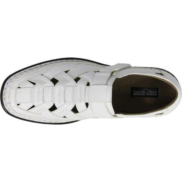 mens white sandals closed toe