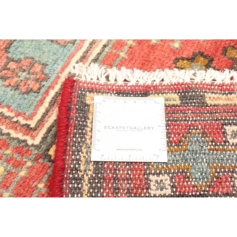 ECARPETGALLERY Hand-knotted Konya Anatolian Red Wool Rug - 4'9 x 6'1