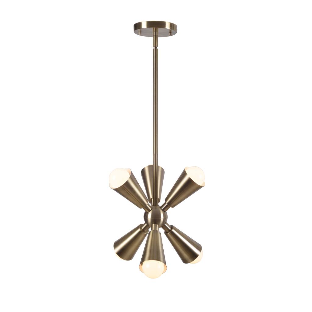 Carson 6 Light Pendant - 12" x 12" - 12" x 12"