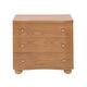 preview thumbnail 4 of 23, Christopher Knight Home - Modern Minimalist 23.62" Nightstand with Roller Glide Drawers & Solid Wood Legs, Versatile Home Use