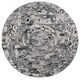 preview thumbnail 94 of 105, SAFAVIEH Handmade Anatolia Ramzia Traditional Rug 6' Round - Dark Grey