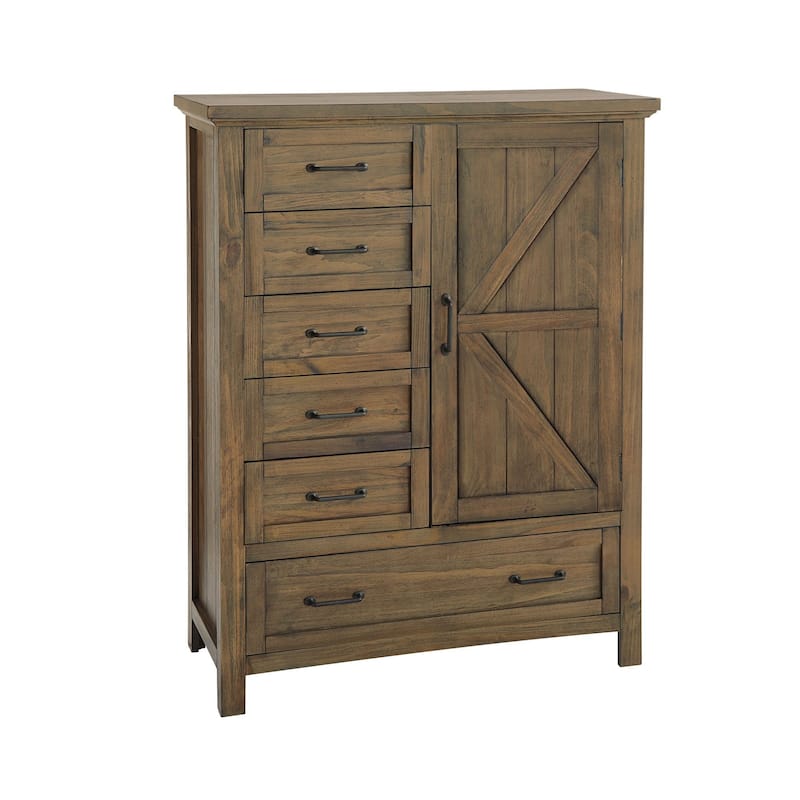Westfield Wood Chifferobe - Harvest Brown