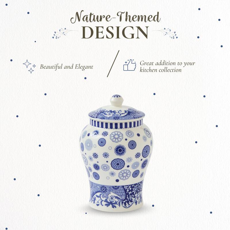 Spode Blue Italian Vase