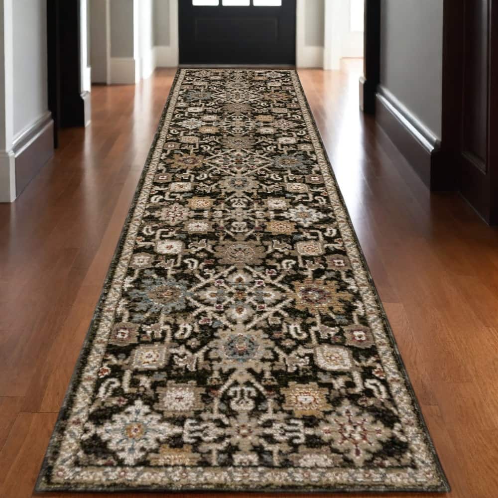 HomeRootsOriental Traditional Rectangle Area Rug
