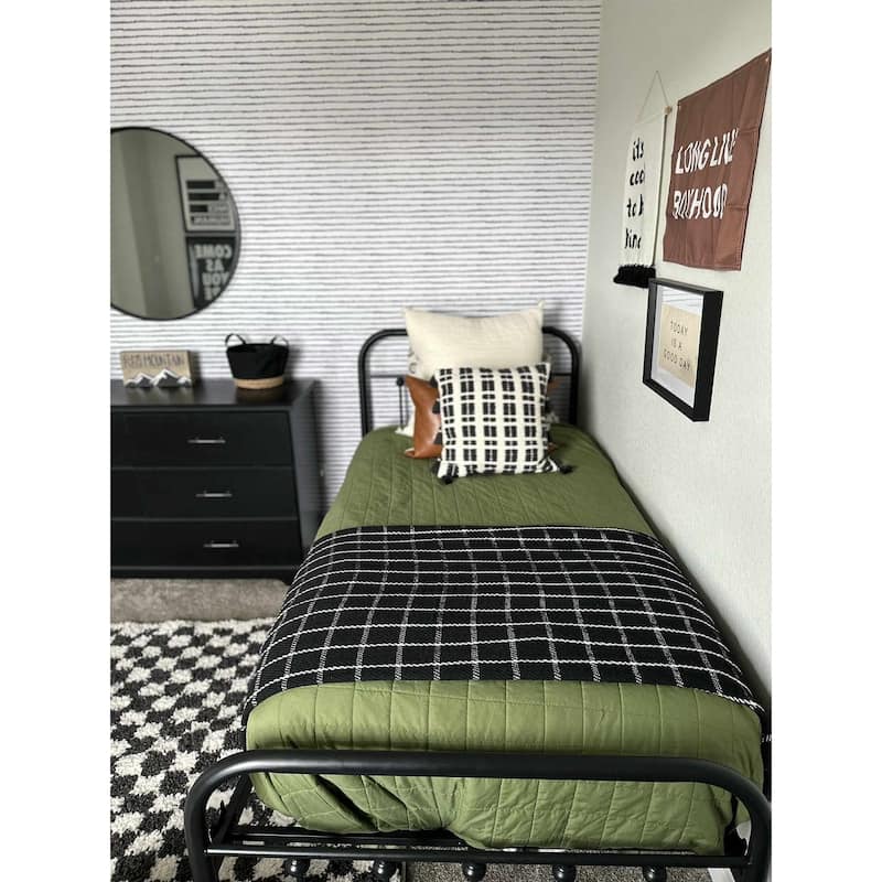 Hauteloom Butch Living Room, Bedroom Patio Outdoor Area Rug - Farmhouse - Taupe,Beige - 2' x 3'