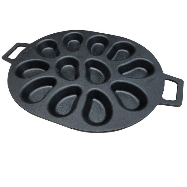 Cast iron cheap oyster grill pan