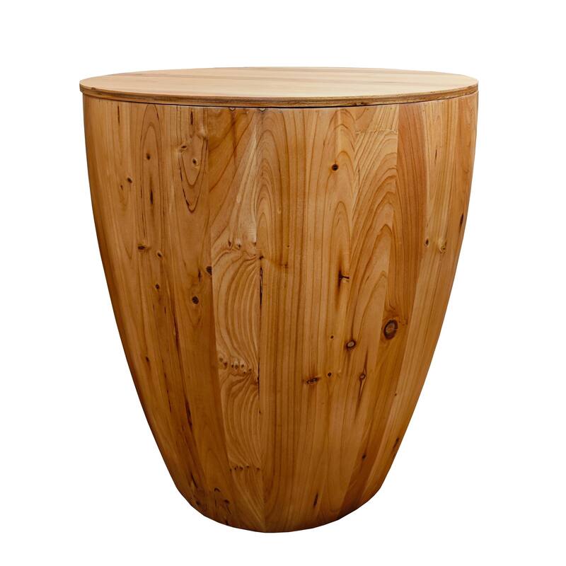 Vintage Style Bucket Shaped Coffee Table
