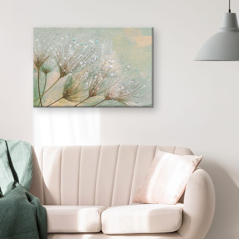 Dewdrop Colors by Studio Arts Canvas Art Print