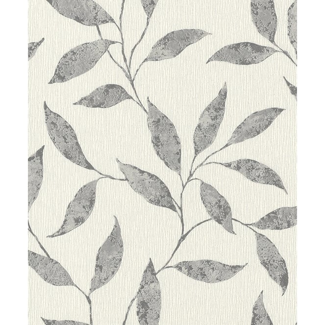 Rasch Amble Light Grey Vine Wallpaper