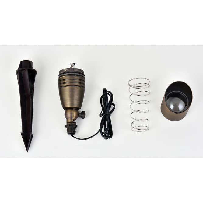 Juniper Supply Spot Light 3W 8.5H in Cast Brass Finish