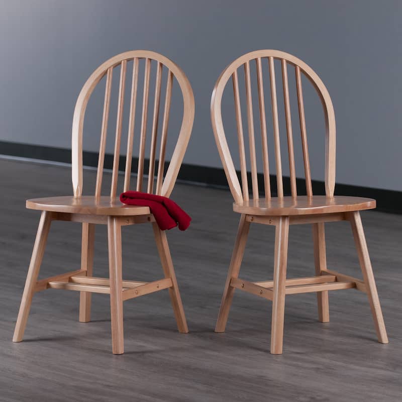 Windsor 2-Pc Chair Set - 17.91 x 20.57 x 36.72 inches