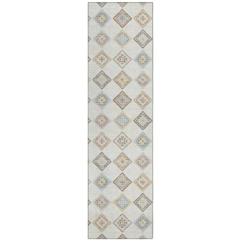 Machine Washable Indoor/ Outdoor Global Flagler Chantille Rug
