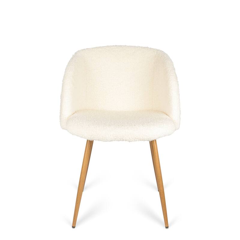 Rocking Accent Chair Tufted Upholstered Linen Wingback