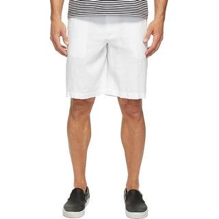 perry ellis linen shorts