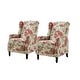 preview thumbnail 12 of 88, Damaris Comfy Recliner for Bedroom Set of 2 with wingback by HULALA HOME