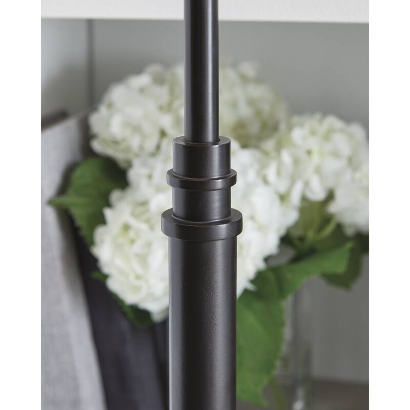 Signature Design by Ashley Wimner Black Table Lamp - 10" W x 10" D x 32" H