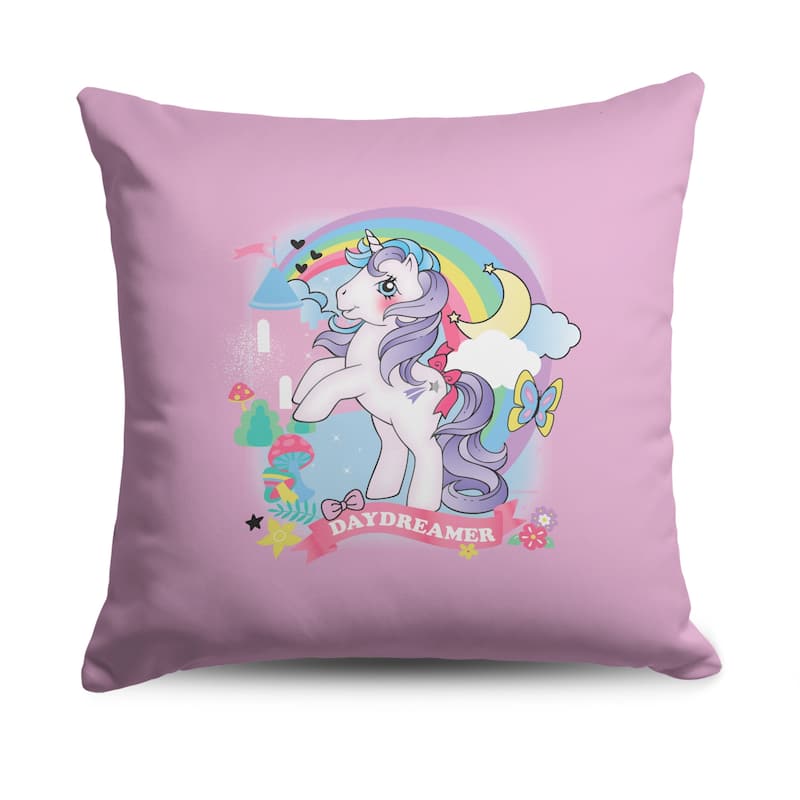 Hasbro My Little Pony 18 Inch Throw Pillow - 18" x 18" - Pony Daydreamer