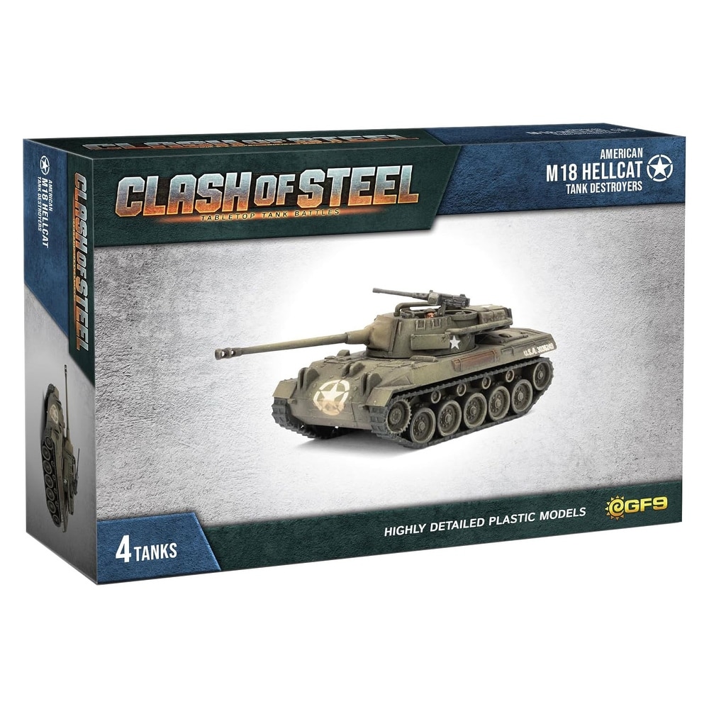 Clash of Steel: Tabletop Tank Battles American M18 Hellcat Tank Destroyers