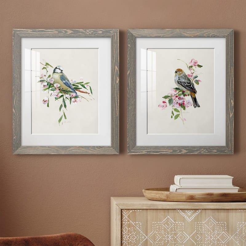 Spring Song Blue Bird-Premium Framed Print - Ready to Hang